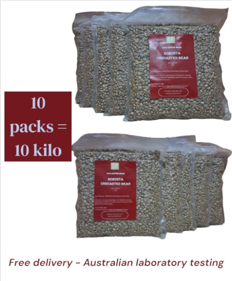 Robusta coffee Bean - 10 kg (pack of 10)